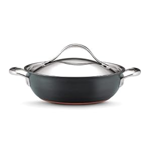 Anolon Nouvelle Copper 3-Quart Covered Casserole by Anolon