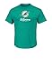 NFL Miami Dolphins Men's UP4 Tee, New Aqua, Medium