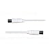 Coaxial 10m TV/AV Aerial Cable Male to Male White Coax