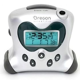 Projection Clock with Temp