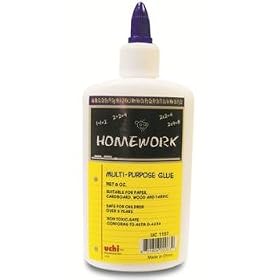 New-Multi Use White Glue - 8 oz Case Pack 48 - 92762