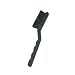 Menda 35692 Polypropylene Conductive Brush with Long Handle, 2" Length x 0.59" Bristle