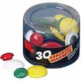 OIC92500 - Magnets, For Metal Presentation Board/File Cabinets,Assorted