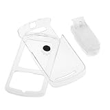 Transparent Clear Snap On Crystal Case with Belt Clip for AT&T Motorola MOTO Z9 Cell Phone
