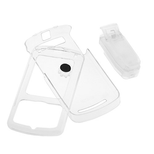 Crystal Clear Transparent Snap-On Cover Hard Case Phone Protector for Motorola Z9 MOTO