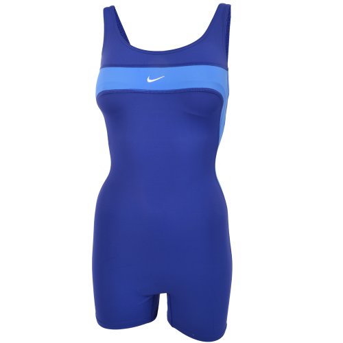 Nike Junior Girls Swimming Swim Costume Swimsuit Navy 28″ Chest