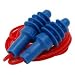 HOWARD LEIGHT AIRSOFT BLUE REUSABLE EARPLUGS WITH CORD PAIR