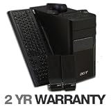 Acer - Acer Aspire M3201 Desktop PC Service Plan Bundle - AMD Phenom X3 8450 2.1GHz, 3GB DDR2, 320GB SATA II, DVDRW, ATI Radeon GPU, HDMI, VGA, Flash, Gigabit LAN, Vista Home Premium, 2 Year Warranty