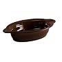 Fiesta 9-by-5-Inch Individual Oval Casserole, Chocolate