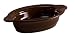 Kitchen & Housewares : Fiesta 9-Inch by 5-Inch Individual Oval Casserole, Chocolate