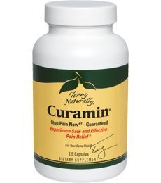 Experience Safe and Effective Pain Relief* - Curamin® by Terry Naturally (120 capsules)