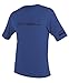 O'Neill Men's Basic Skins UPF 50+ Short Sleeve Sun Shirt, Pacific, Medium