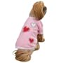 Zack & Zoey Hearts Full Of Bling Tee Med Pink