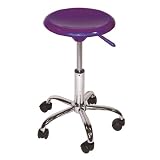 Martin Universal Design Artisan Air Lift Stool, Metalic Purple