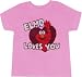 Sesame Street Elmo Loves You Pink T-Shirt Tee