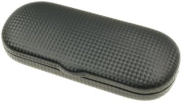 Complex Eyeglasses Case for Small to Medium Frames in Black, Brown, Navy, and Red