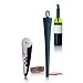 Nuance Denmark Wein 2er-Set: Kellner-Messer & Dekantierungsausgießer Wine Finer 4 in 1