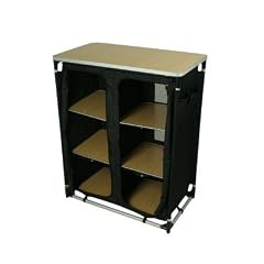10T Camping-Schrank camBOX Multi, schwarz, 6 F�cher