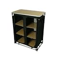10T Camping-Schrank camBOX Multi, schwarz, 6 F�cher