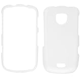 GTMax White Hard Rubber Snap On Protector Cover Case for Verizon Samsung Dr ....