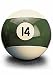Sports : Billard-Einzelball, Nr. 14