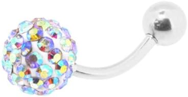 Sexy Piercing Surgical Steel Cool Belly Button Bow Ring