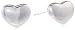 Girls' 14k Gold High Polish Heart Stud Earrings