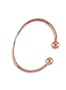 Magnetic Bracelet Gold or Silver Tone with Balls