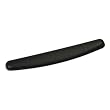 3M Gel Wrist Rest, Black Leatherette, 18 Inch Length, Antimicrobial Product Protection (WR309LE)