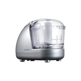 KENWOOD CH185 SMALL ELECTRIC FOOD PROCESSOR MINI CHOPPER SILVER 300W 350ML