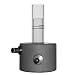 Precision Glassblowing PG275-07W/O High Flow Ceramic Base Torch without Injector, Replacement for TJA 61E, Iris and Intrepid Radial