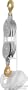 2 TON HAND ROPE PULLY HOIST BLOCK AND TACKLE
