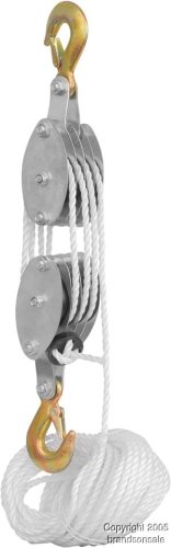 2 Ton Rope Pulley Hoist