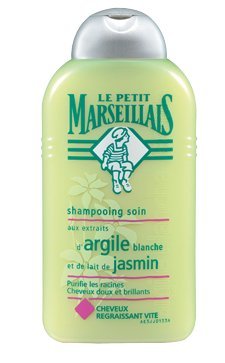 Le Peitit Marseillais, Shampoo with extracts of white clay milk & jasmine