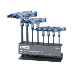 Allen Metric Ball End T-thru Handle Set Metric Hex Keys