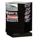 Durham Office Revolving Literature Rack with 20 Magazine Pockets