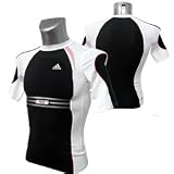 Adidas Adistar Fusion T-shirt (Polar Compatible) (Size: Extra Large) (Colour: Black / White / Red )