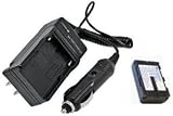 Includes EXPEDITED SHIPPING AVAILABLE AT CHECKOUT with Extended Performance Replacement Battery PLUS Mini Battery Travel Charger for Specific Digital Camera and Camcorder Models / Compatible with JVC BN-V607U, BN-V615U Charges with Intelligent Charge Technology - Includes Car Adapter
