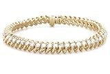 5 Carat Diamond 14K Gold Tennis Bracelet