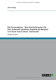 Produkt-Bild: Die Postmoderne - Eine Darstellung der f&uuml;r ihre Dramatik typischen Aspekte am Beispiel von Sarah Kanes St&uuml;ck "Zerbombt"