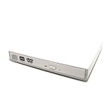 White USB2.0 SLim External 8x CD DVDRW Dual Layer IDE Drive for HP Mini 1010NR 1110NR 1120NR 1137NR 1035NR 1150NR 1035NR 1140NR 1101 N270 110 1000 1115NR 2140 seires Mini-Note HP 2133-KX870AT HP 2133-KX868AT series Laptops