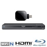 Panasonic DMP-BD65 Networking Blu-ray Player and Panasonic DYWL10 Wireless LAN Adaptor Bundle