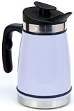 Planetary Design Table Top Stainless Steel French Presses Ice Blue 20oz Wide Base