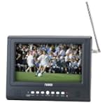 New Accessories Naxa 7" Portable TV Full VHF/UHF NTSC Analog Channel Receiver Auto Channel Program
