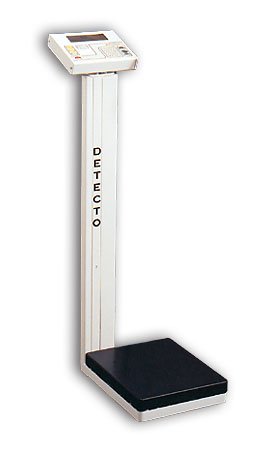 HealthPersonalCare: Detecto 6027 Digital Waist High Fitness Scale Standard & Metric