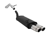 Produkt-Bild: NOVUS SPORTAUSPUFF SEAT LEON/AUDI A3/VW GOLF 4/NEW BEETLE GRUPPE N 2x76 GP-DESIGN