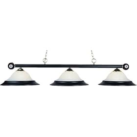 LAMPS BEAUTIFUL Novelty Lamps, Three Light Billiard Lamp by Landmark Lighting--Excellent... by Landmark Lighting