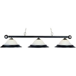 Novelty Lamps, Three Light Billiard Lamp by Landmark Lighting by Landmark Lighting
