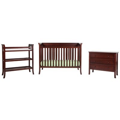 Ava Complete 5 Piece Nursery Set in Cherry