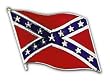 Wavy Confederate Large Pin